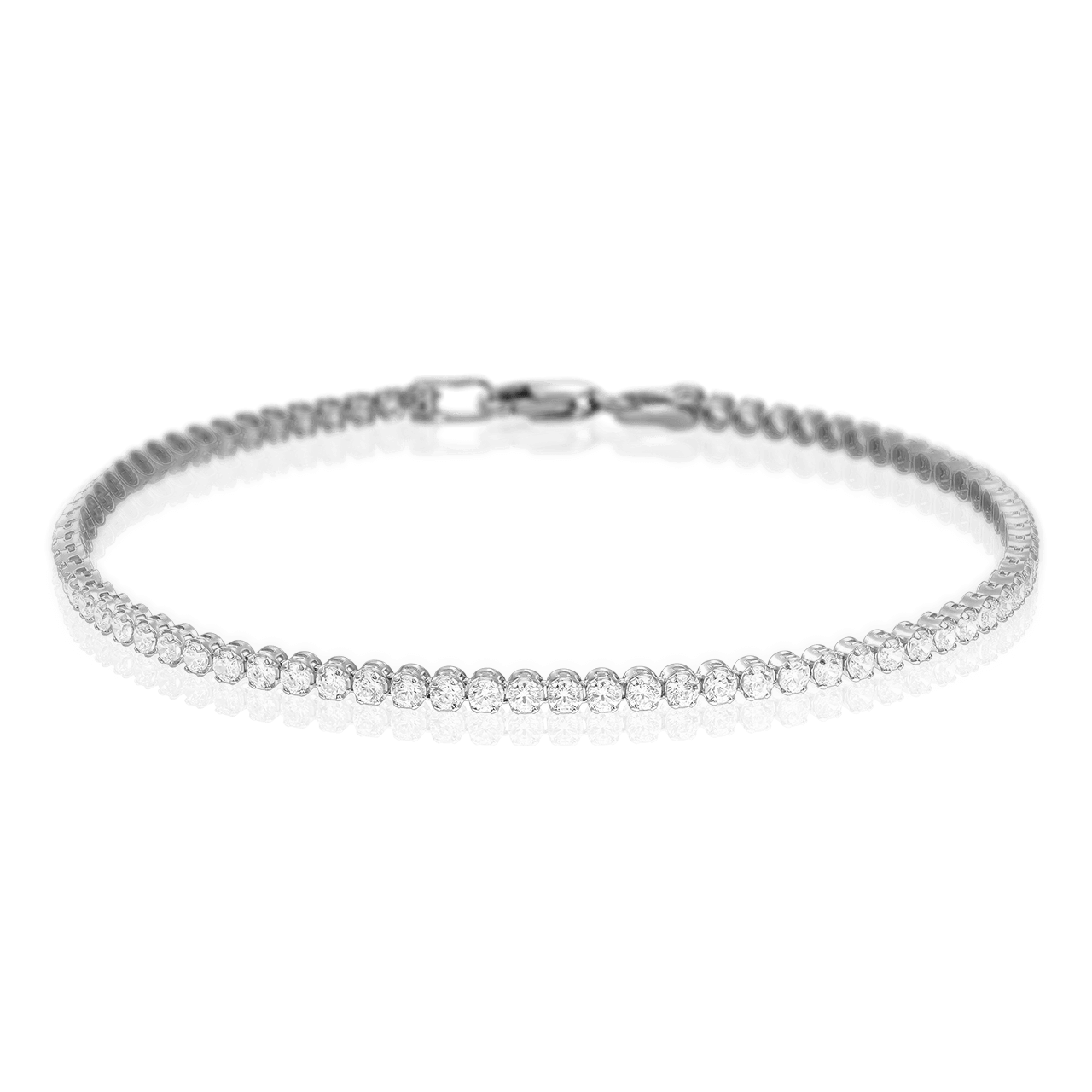 Bratara tennis cu diamante naturale de la Zen Diamonds