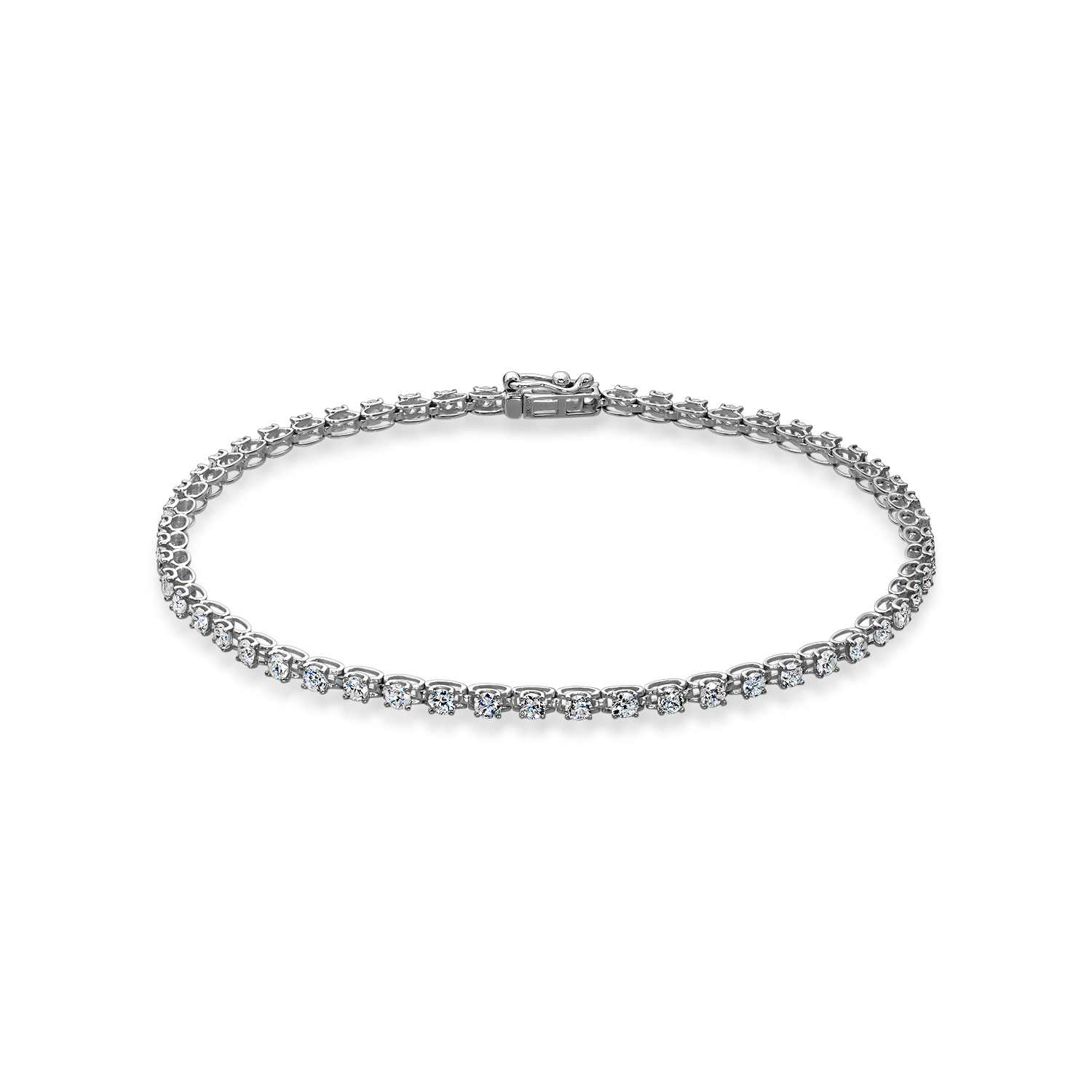 Bratara Tennis cu Diamante 1.65 CT VS/G, Aur Alb 18K Bratara Tennis cu Diamante 1.65 CT VS/G, Aur Alb 18K Bratara Tennis cu Diamante 1.65 CT VS/G, Aur Alb 18K