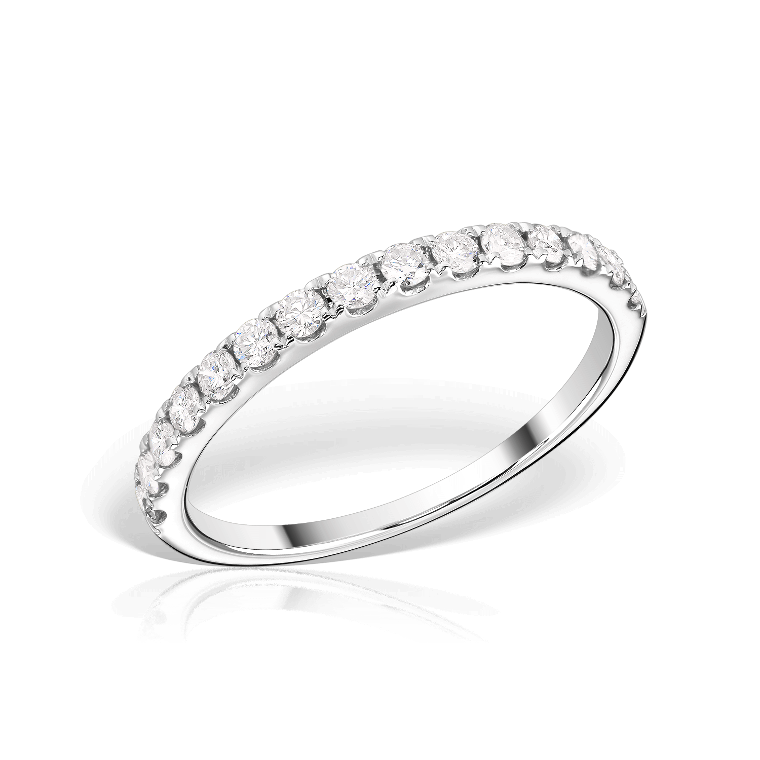 Inel Eternity din Aur Alb 18K si Diamante Naturale 1.15 CT Inel Eternity din Aur Alb 18K si Diamante Naturale 1.15 CT Inel Eternity din Aur Alb 18K si Diamante Naturale 1.15 CT